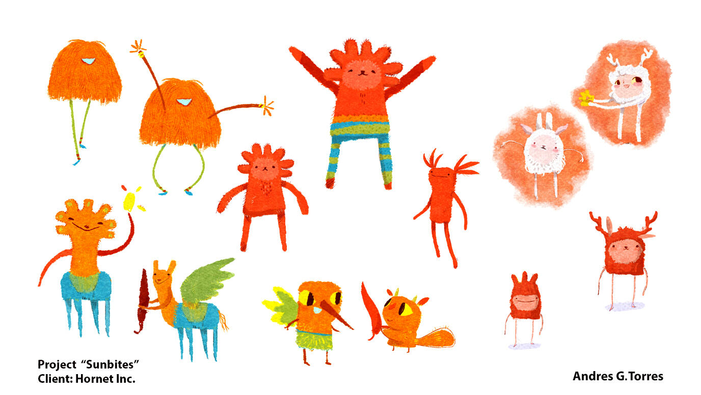 Character design for Hornet Inc,